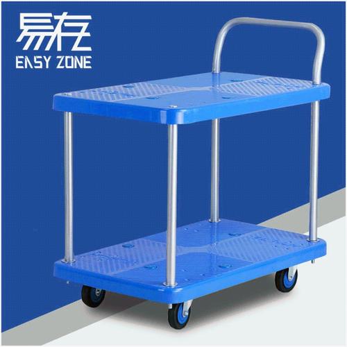 四轮平板小推车