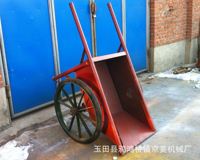 建筑灰斗车将斗车手推车推车斗车灰斗车工地手推车