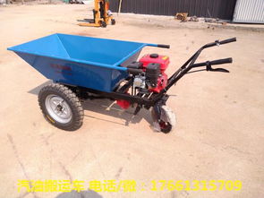 焦作运送水泥手推车 汽油动力工具车