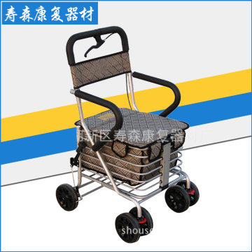 【国奥D-09多功能老年人购物车/助行器/手推车】衡水滨湖新区寿森康复器材厂 - 产品库