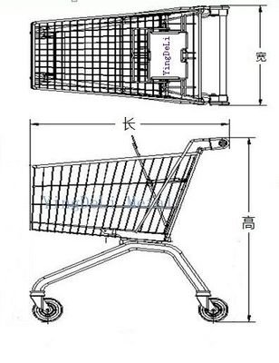 超市购物车厂家定制直销批发 手推车选购指南与优势解析
